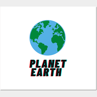 Planet Earth Posters and Art